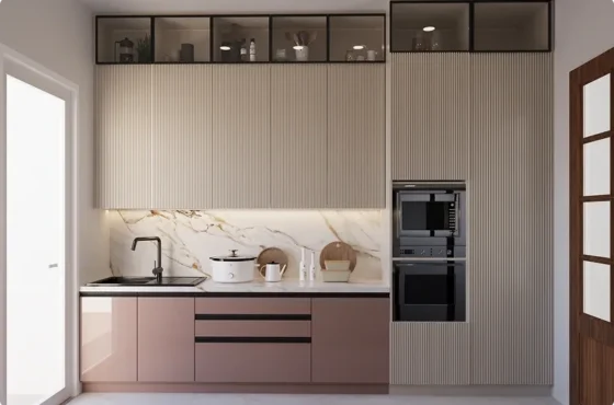 Contemporary Modular Kitchen for Smart Homes