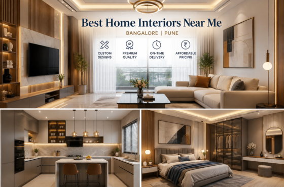 Best Home Interiors Near Me | Premium Interior Designers in Bangalore & Pune