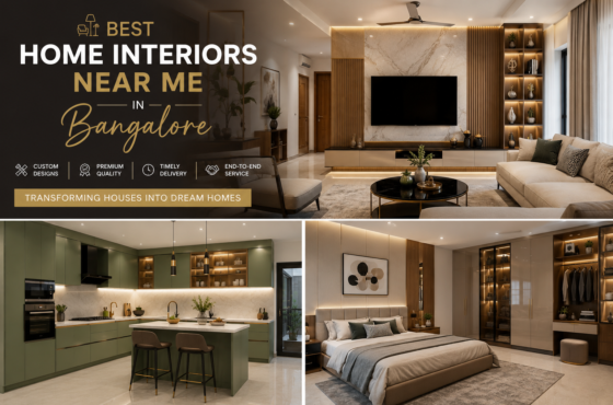 Best Home Interiors Near Me in Bangalore – Transform Your Dream Home with Expert Interior Designers