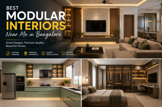 Best Modular Interiors Near Me in Bangalore – Transform Your Home with Premium Interior Solutions
